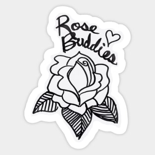 Rose Buddies Rose Sticker